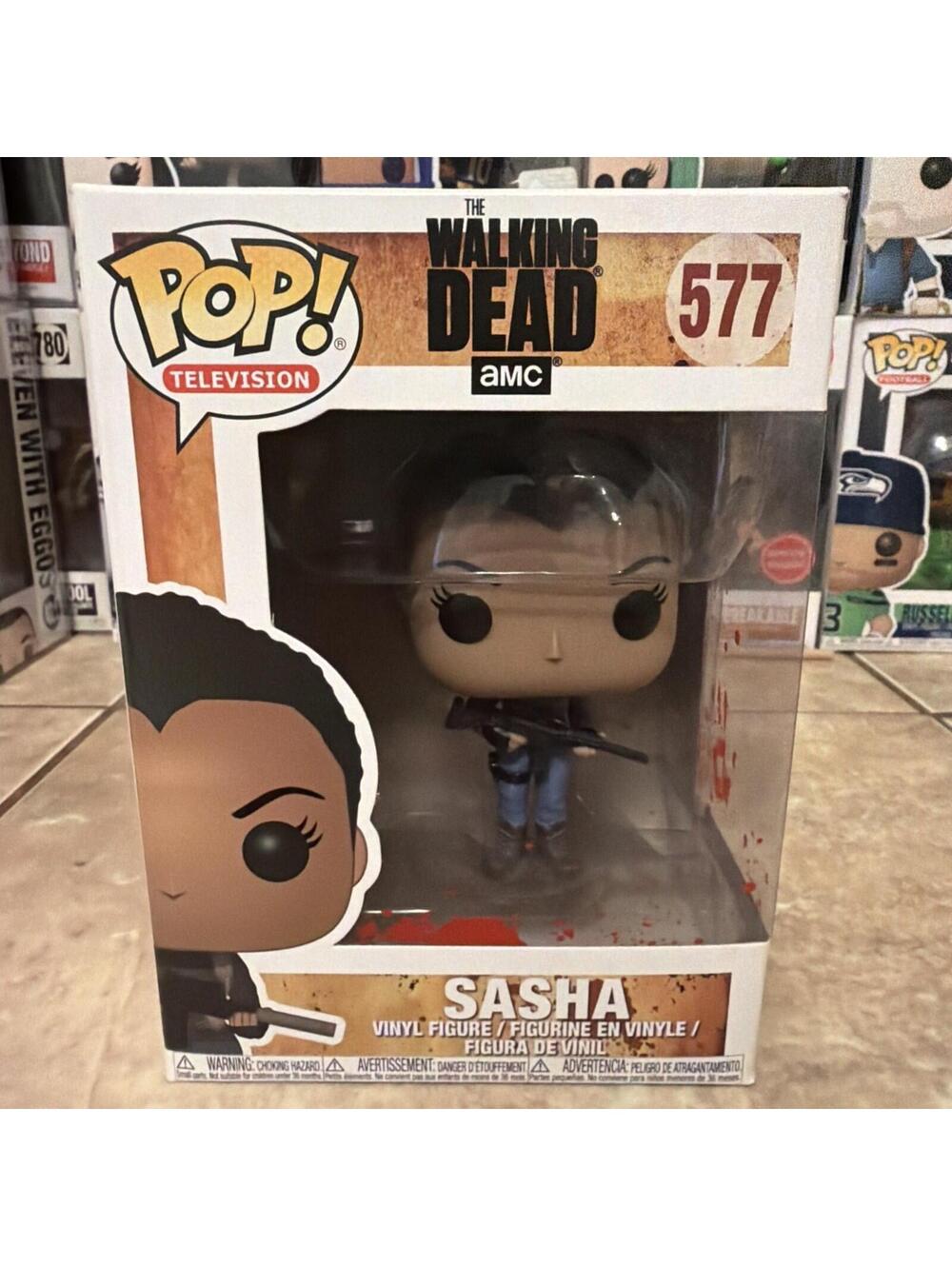 Funko Pop! Vinyl: The Walking Dead - Sasha Williams #577 w/Protector